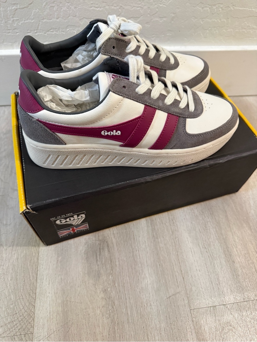 NIB Gola Classics Grandslam Trident Sneakers
